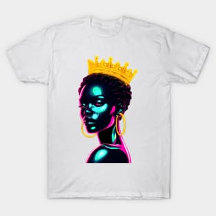 African Queen Crown T-Shirt